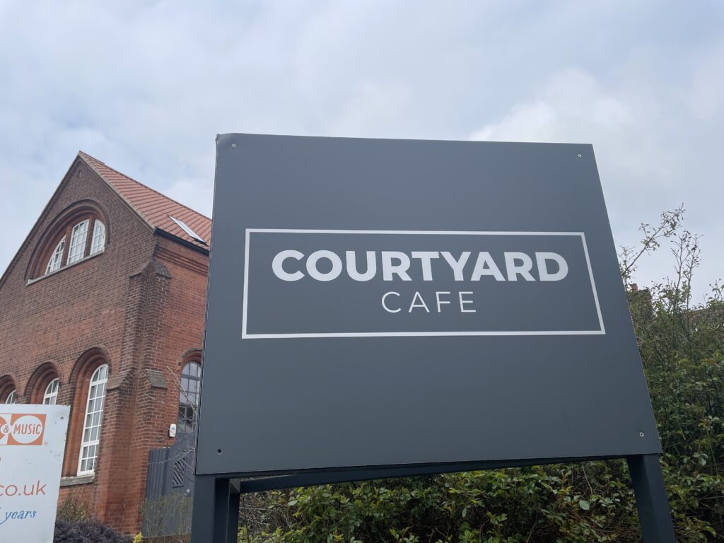 Courtyard Café in Hatfield Road, St Albans