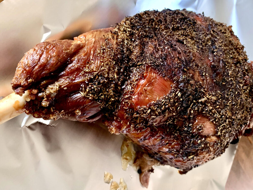 Leisha's lamb leg
