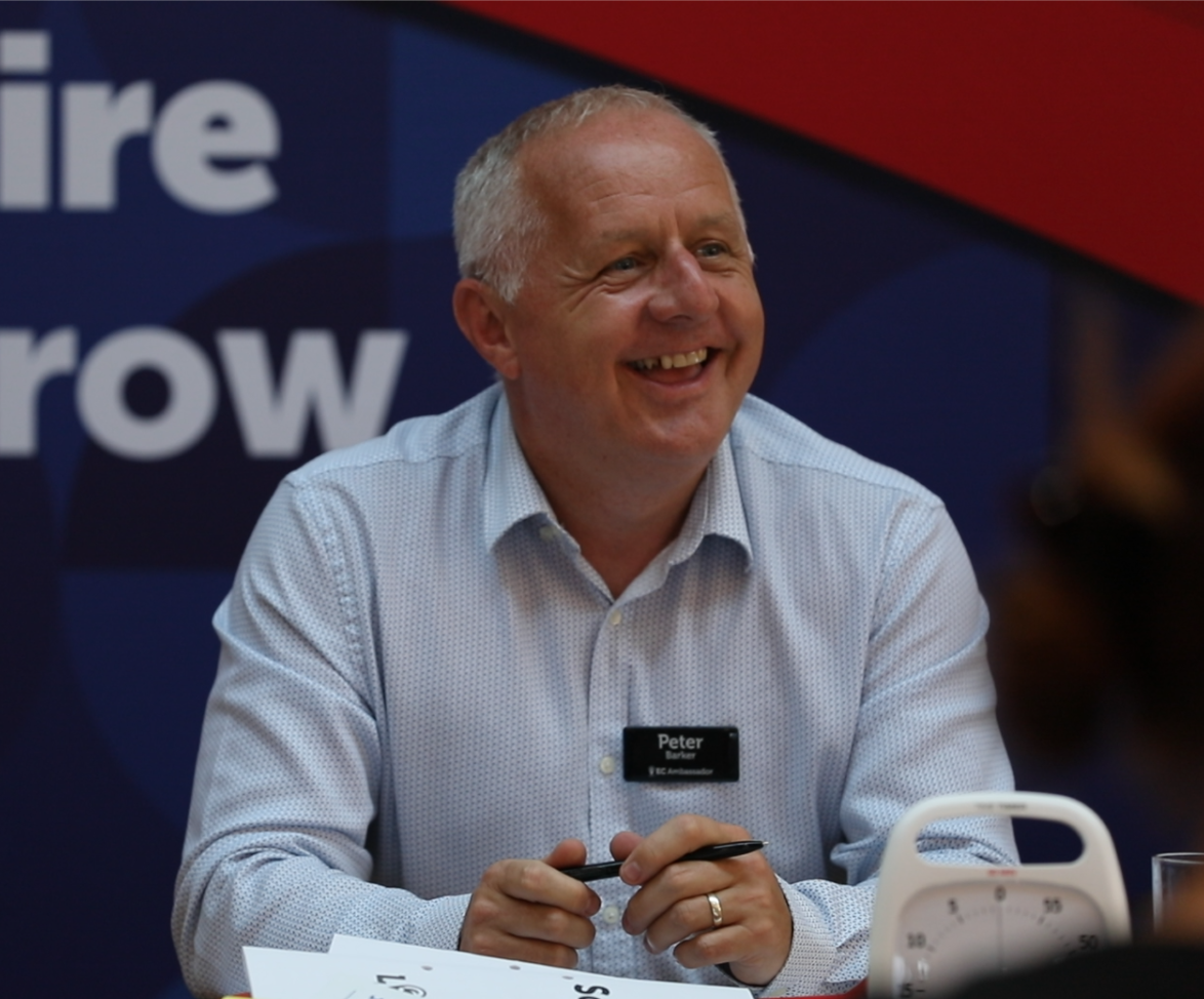 Local business owner, entrepreneur and founder of The Herts Business Growth Show Peter Barker.