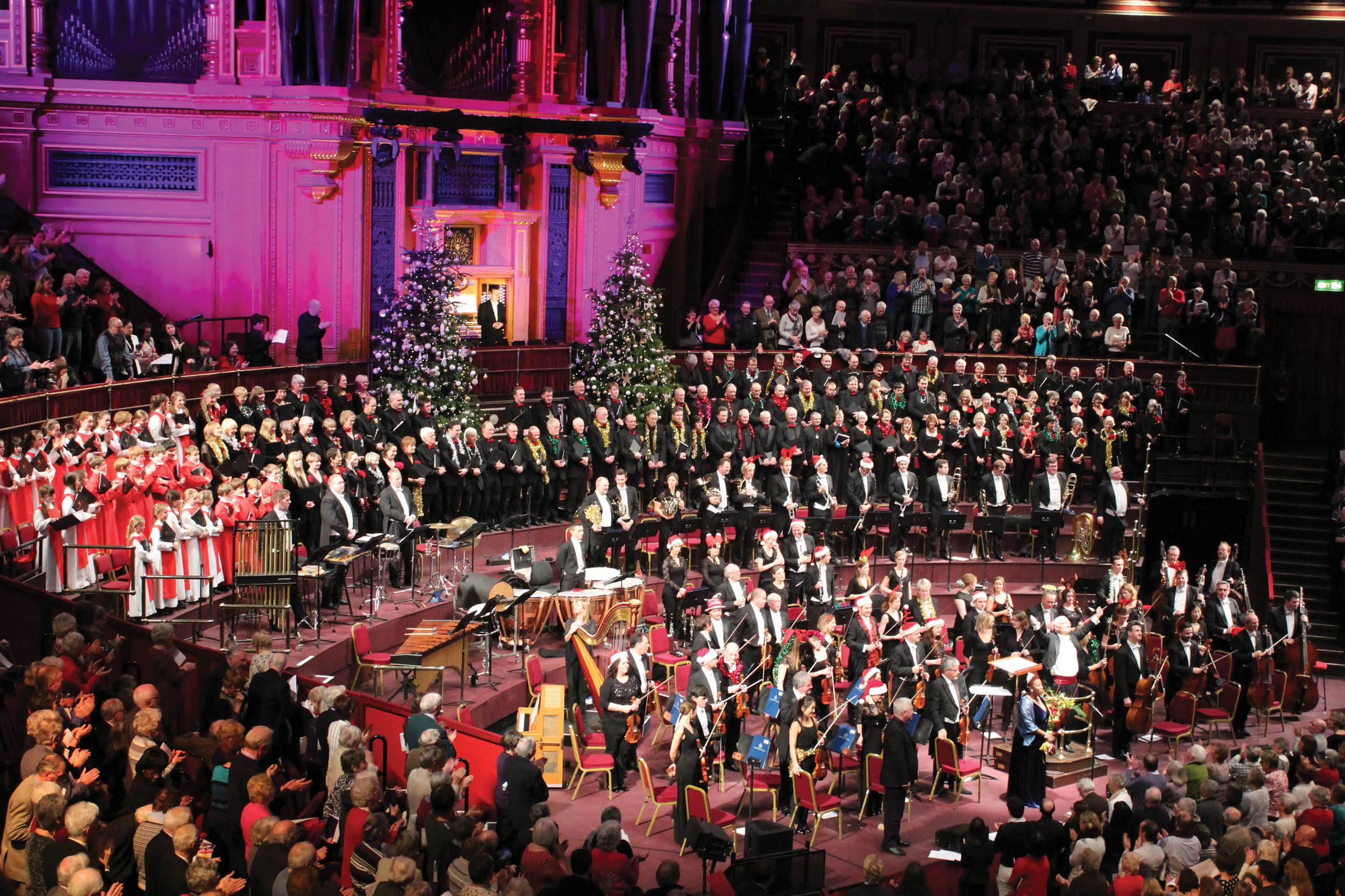 St Albans Bach Choir at the Royal Albert Hall. Photo: Colin Whyman