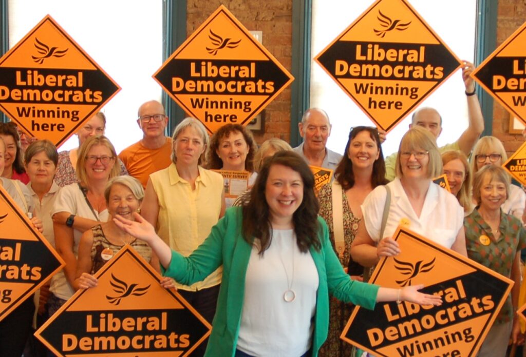 Harpenden and Berkhamsted Liberal Democrat candidate Victoria Collins.
