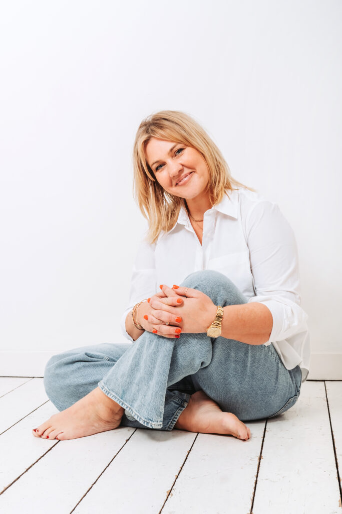 Widowed AF co-host Rosie Gill-Morris.