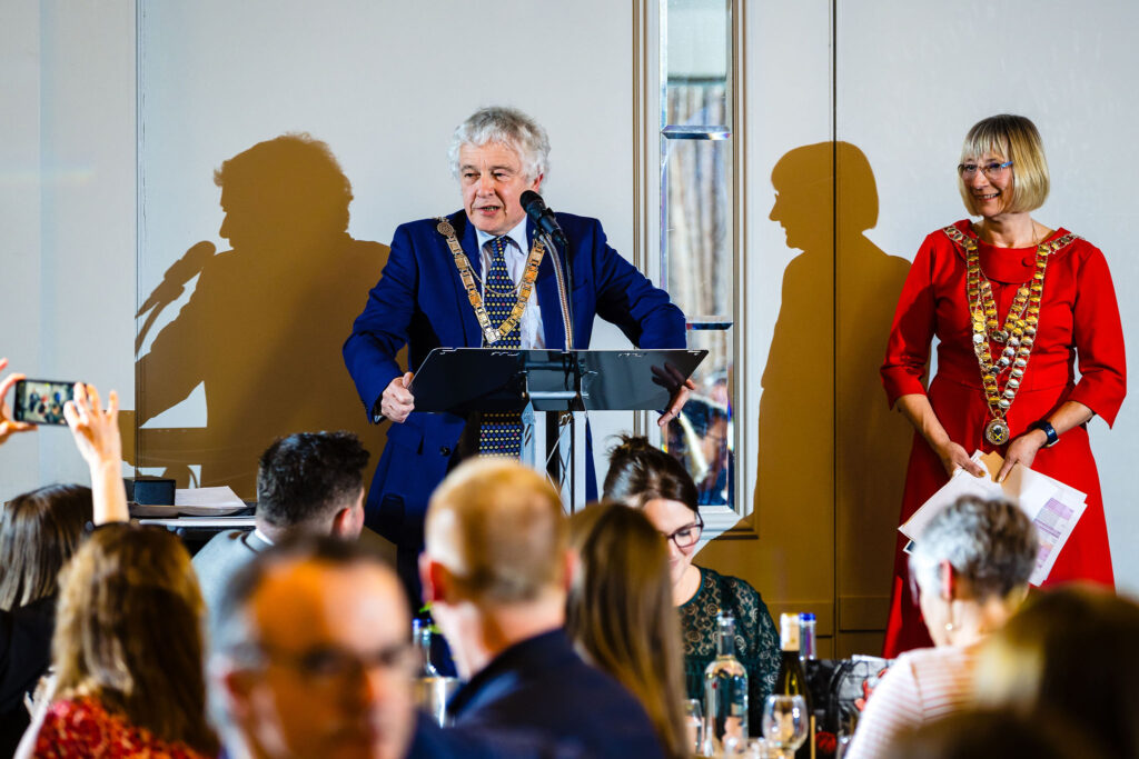 St Albans District Chamber of Commerce St George's Day Lunch 2024. Picture: Danny Loo