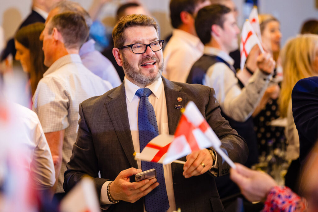 St Albans District Chamber of Commerce St George's Day Lunch 2024. Picture: Danny Loo