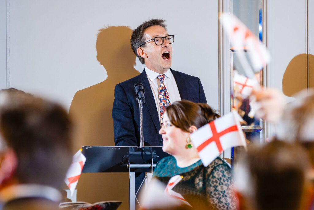 St Albans District Chamber of Commerce St George's Day Lunch 2024. Picture: Danny Loo