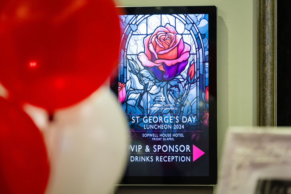 St Albans District Chamber of Commerce St George's Day Lunch 2024. Picture: Danny Loo