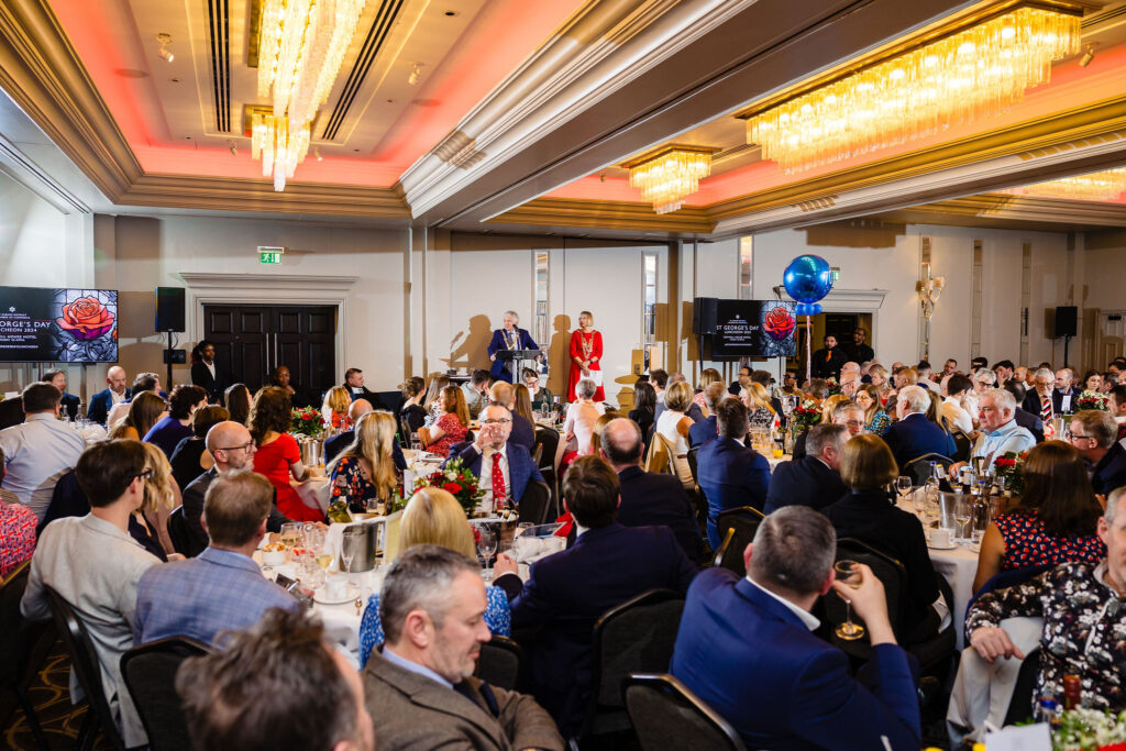 St Albans District Chamber of Commerce St George's Day Lunch 2024. Picture: Danny Loo