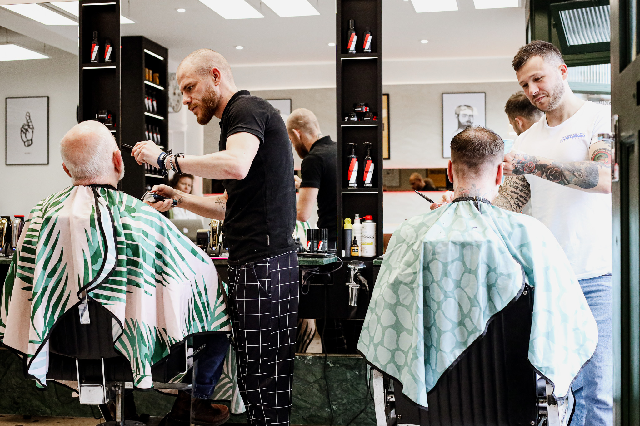 Barbone Barbers in Catherine Street.
