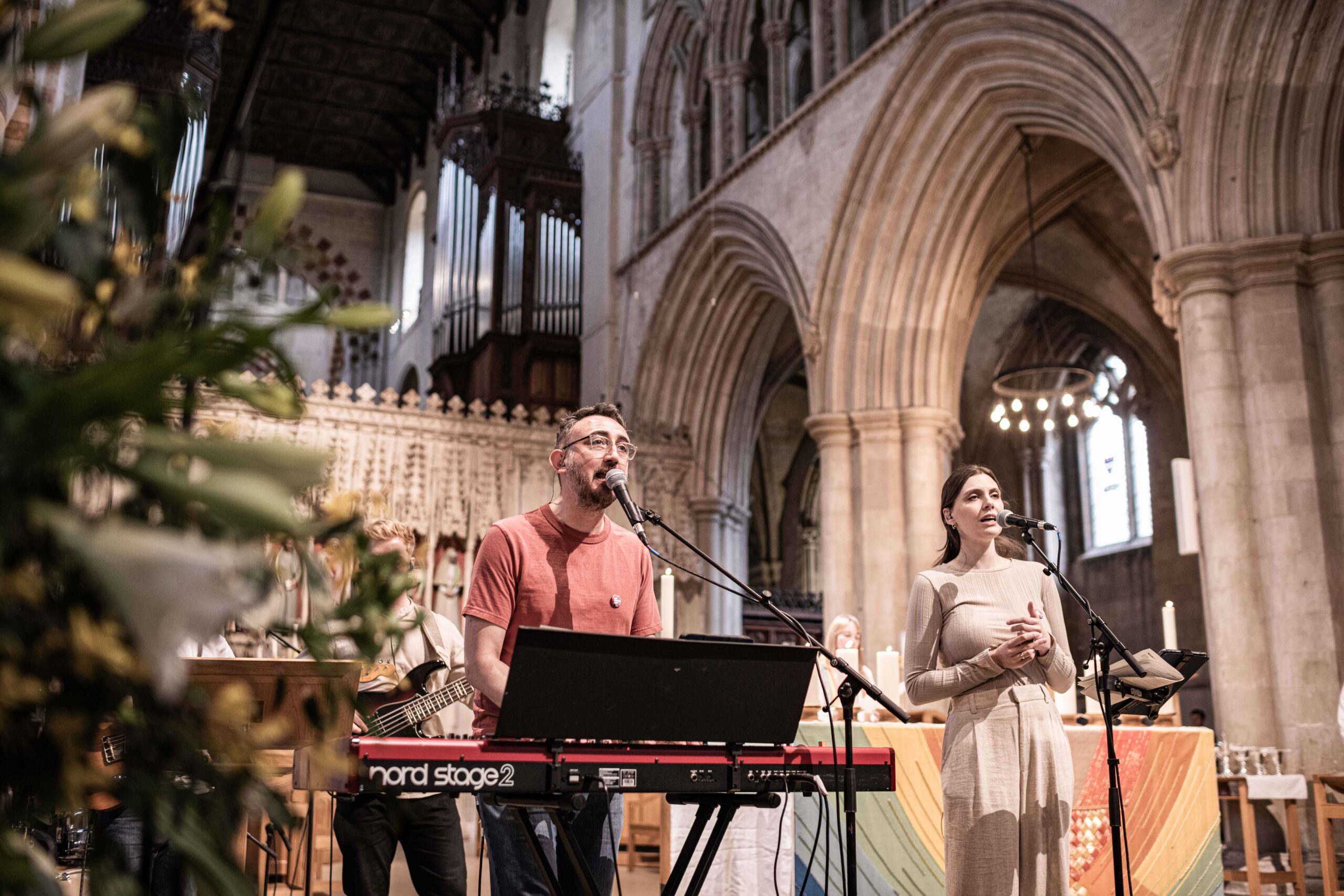 Easter Monday pilgrimage and service. Photo: Gregory Owain.
