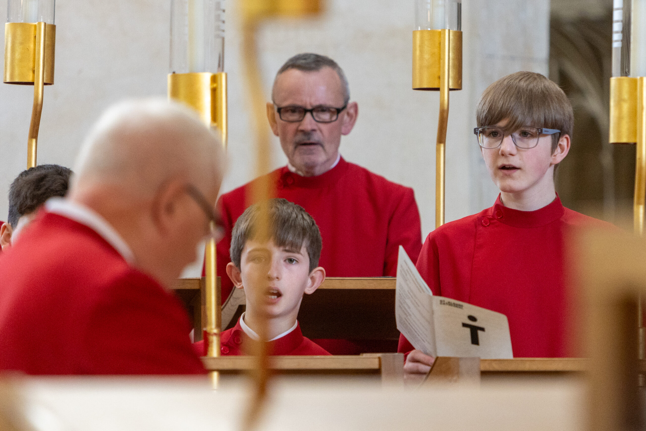 The Good Friday service at St Albans Cathedral. Photo: Toby Shepheard