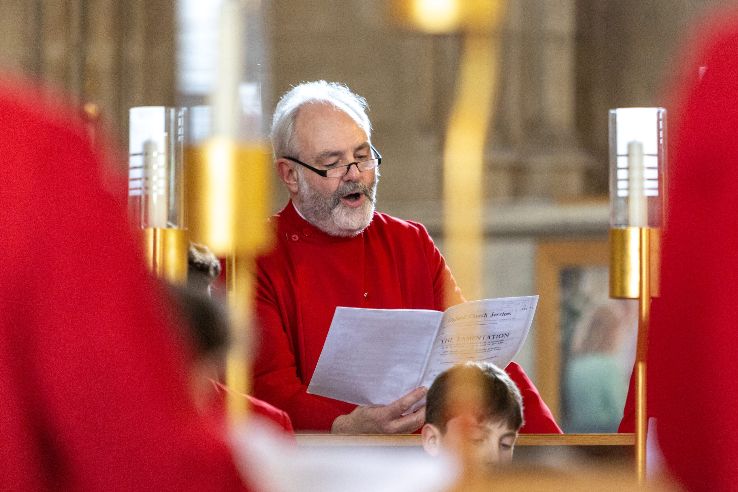 The Good Friday service at St Albans Cathedral. Photo: Toby Shepheard