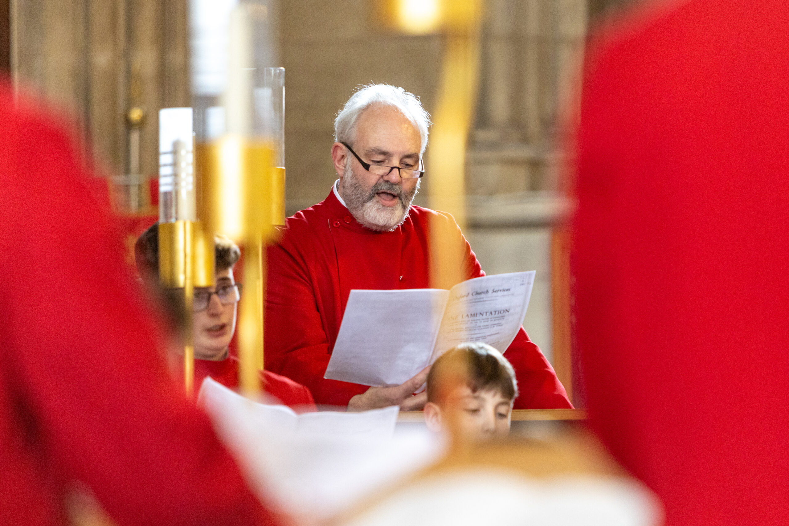 The Good Friday service at St Albans Cathedral. Photo: Toby Shepheard