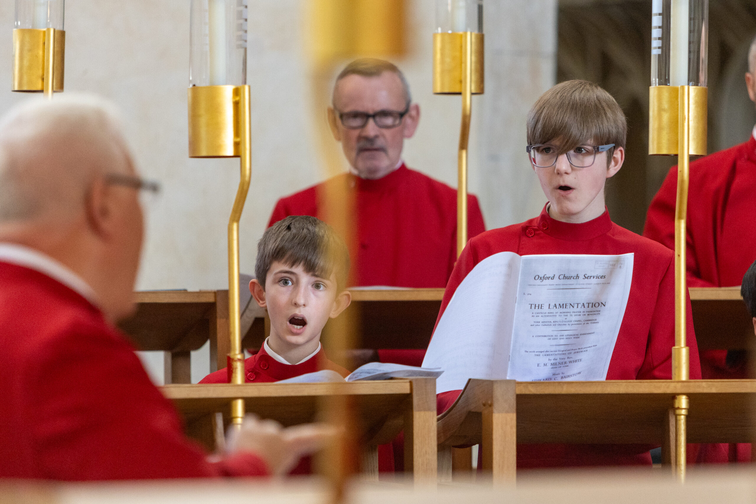 The Good Friday service at St Albans Cathedral. Photo: Toby Shepheard