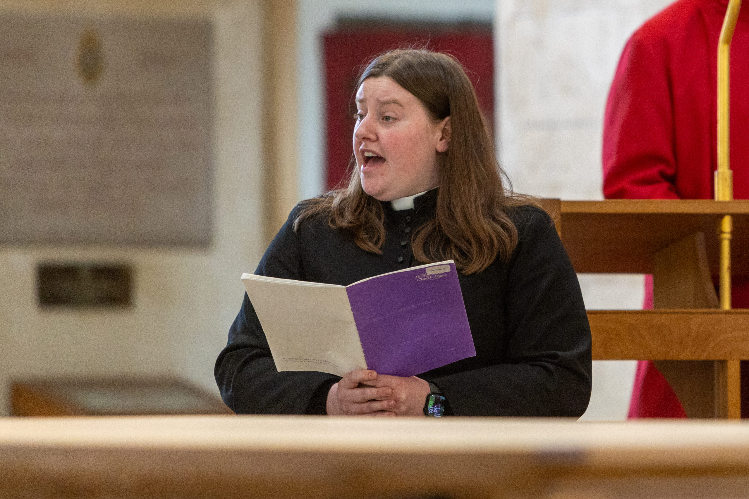 The Good Friday service at St Albans Cathedral. Photo: Toby Shepheard