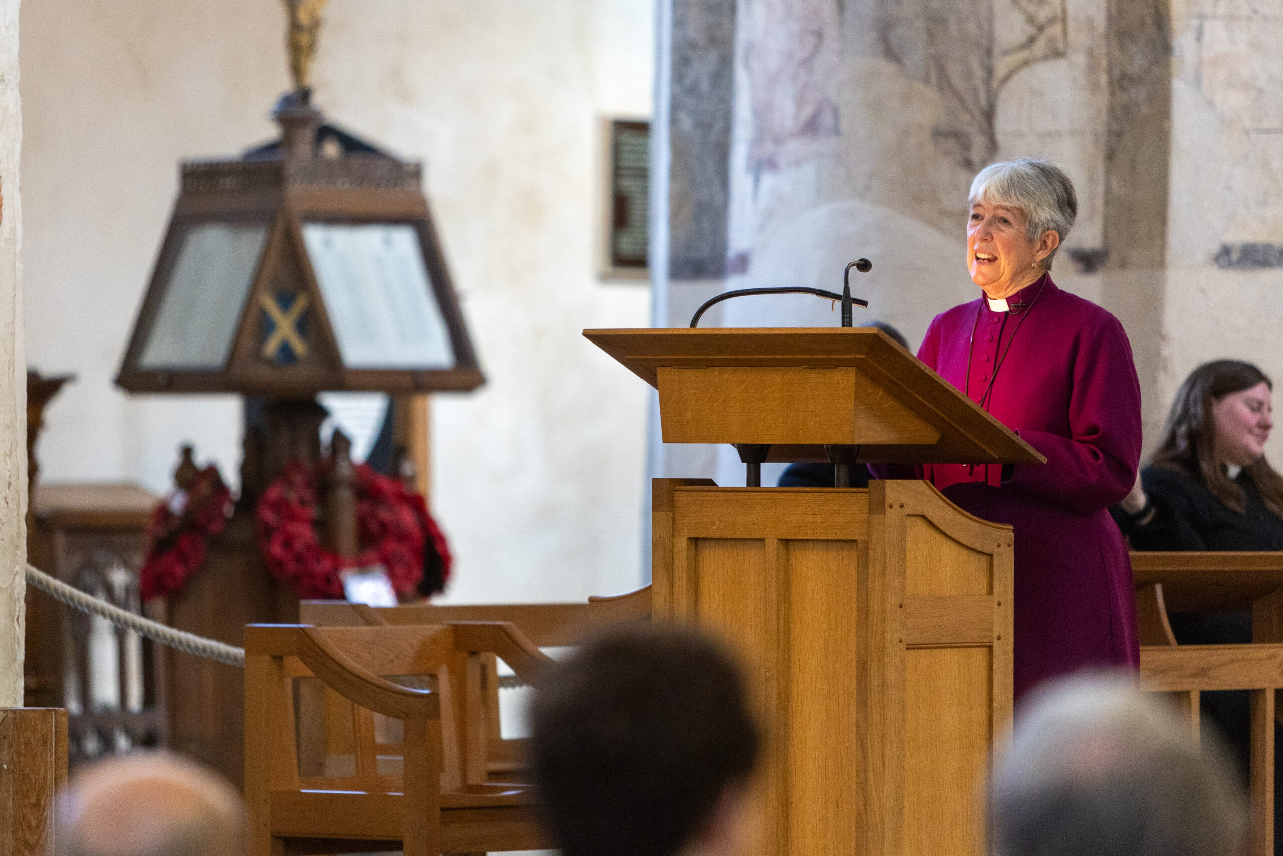 The Good Friday service at St Albans Cathedral. Photo: Toby Shepheard