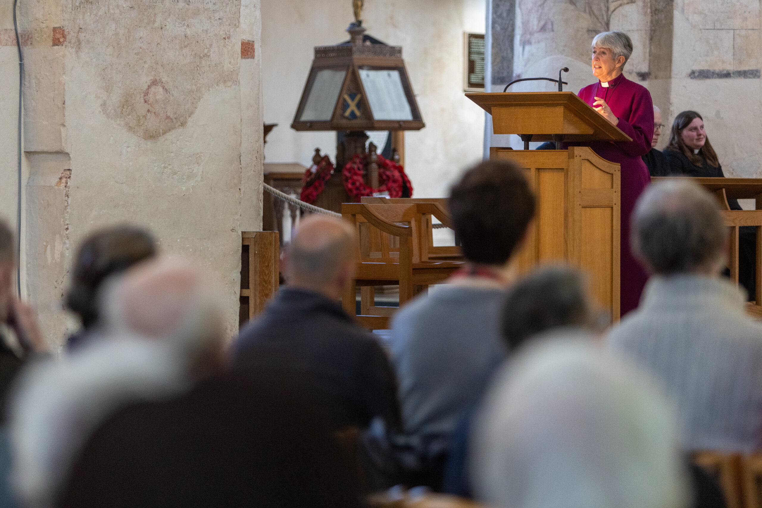 The Good Friday service at St Albans Cathedral. Photo: Toby Shepheard