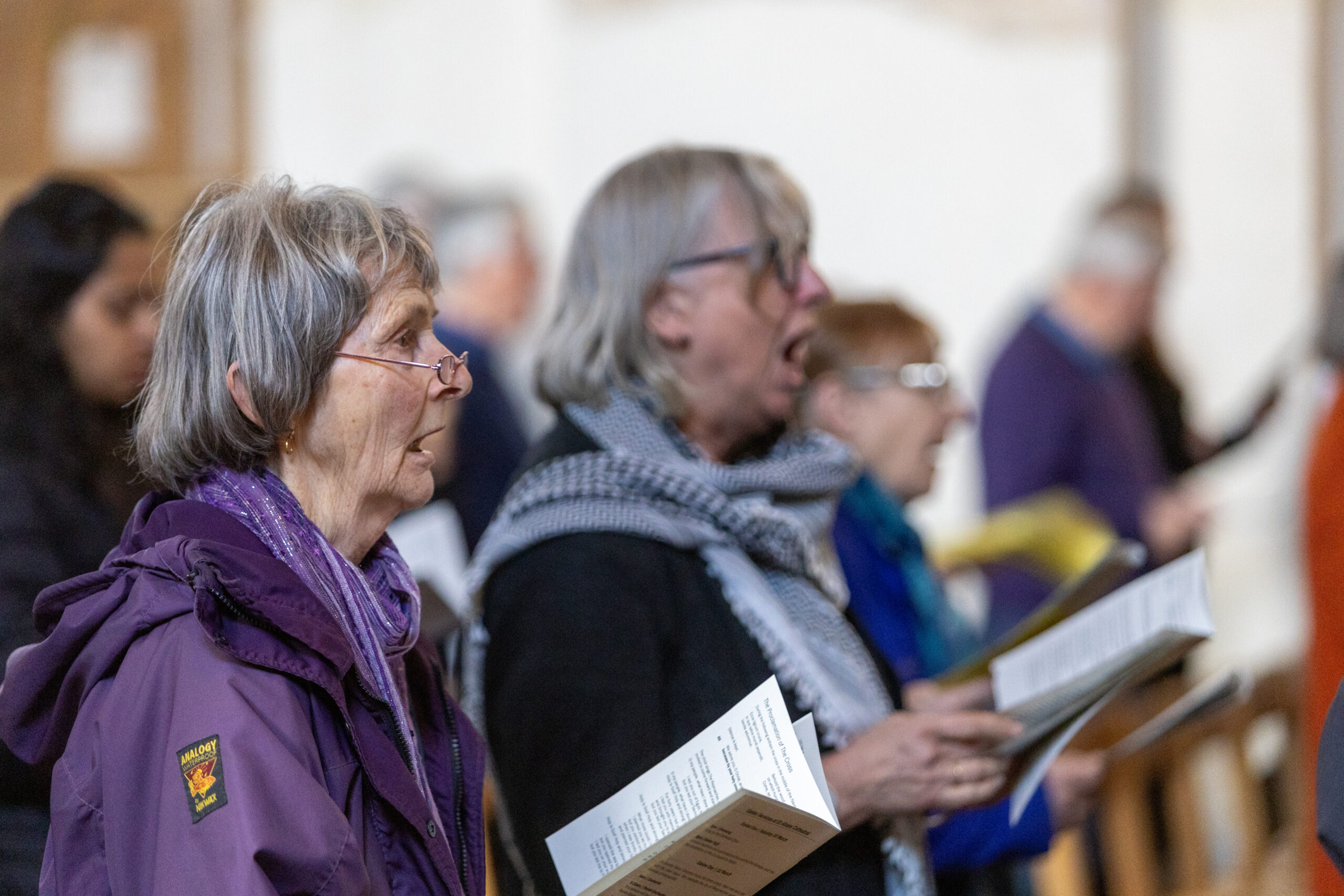 The Good Friday service at St Albans Cathedral. Photo: Toby Shepheard