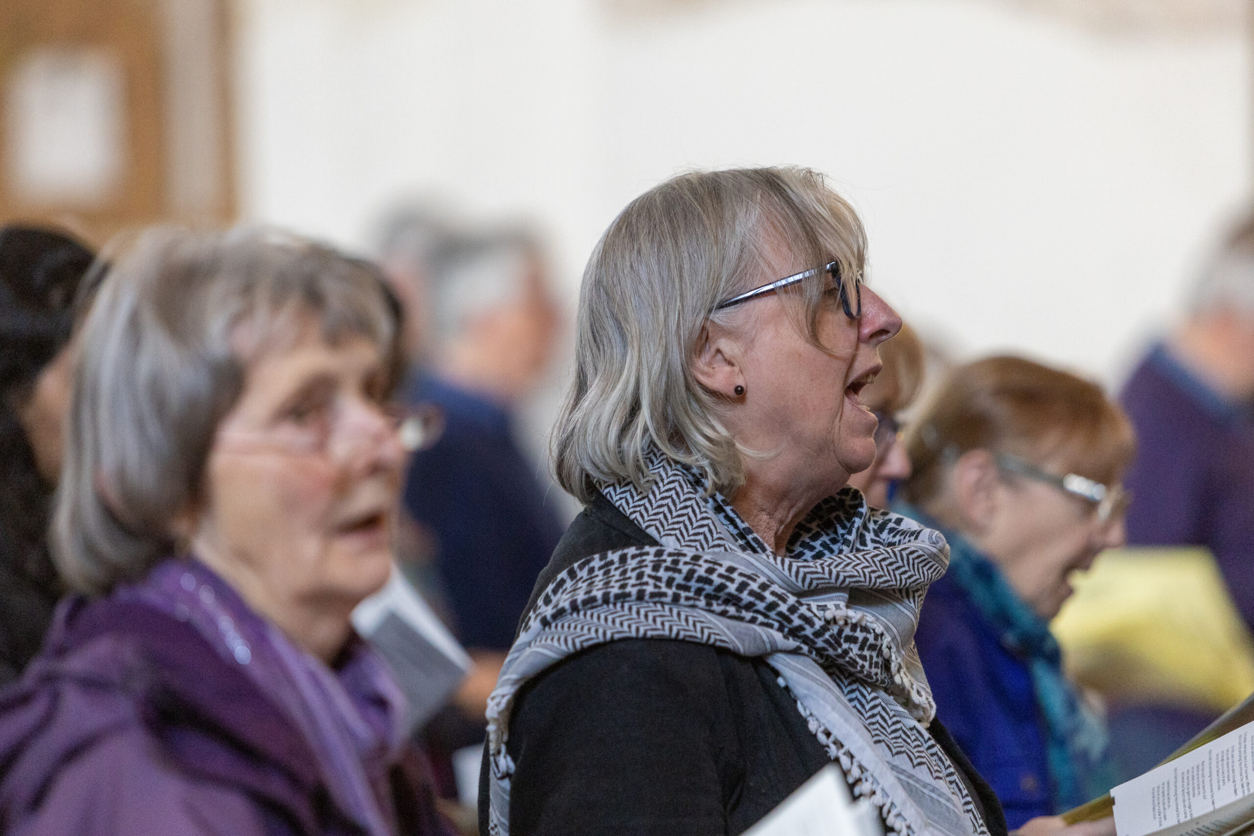 The Good Friday service at St Albans Cathedral. Photo: Toby Shepheard