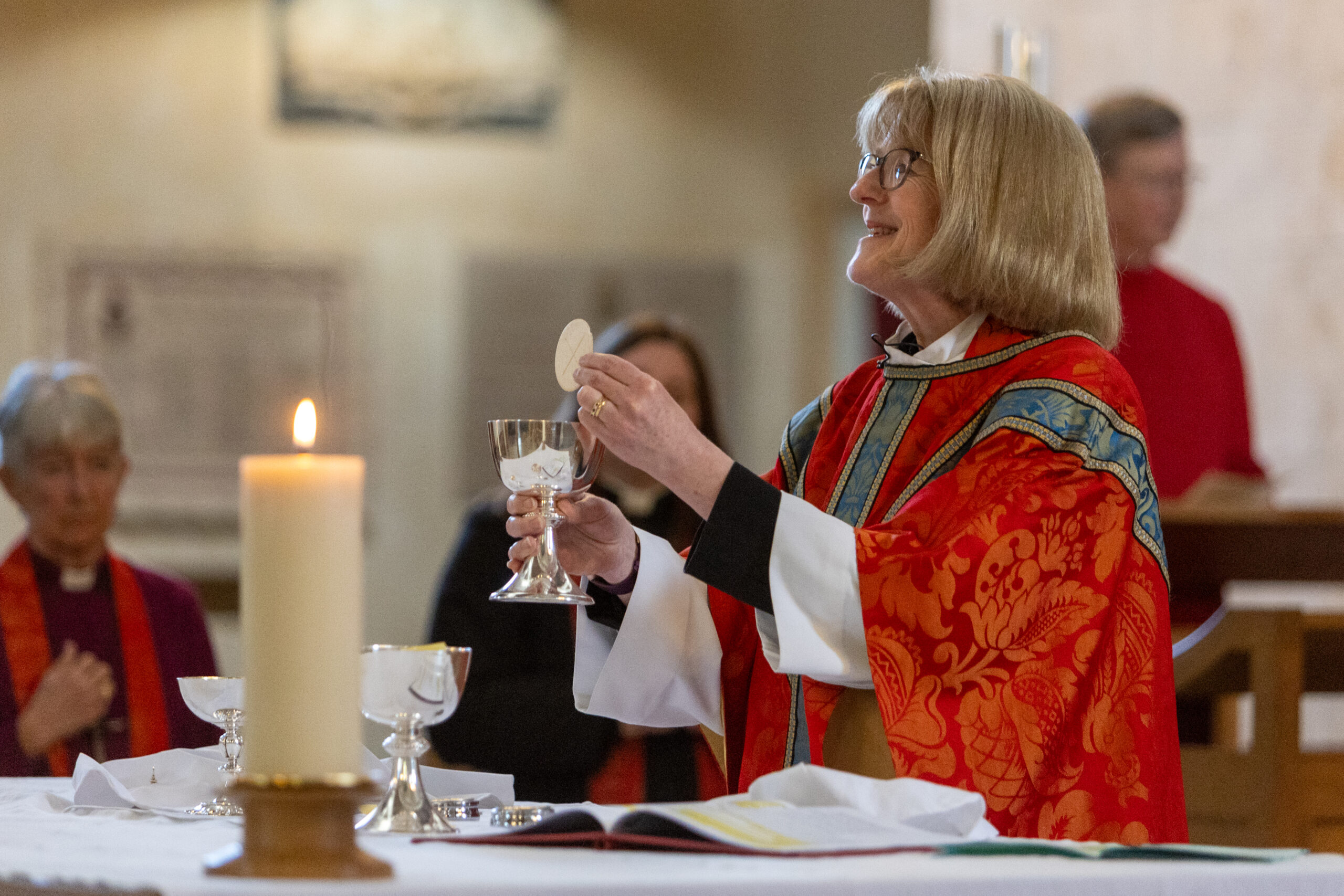 The Good Friday service at St Albans Cathedral. Photo: Toby Shepheard