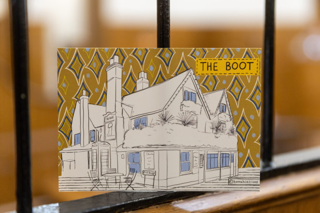 The Boot by Hannah Sessions. Photo: Toby Shepheard