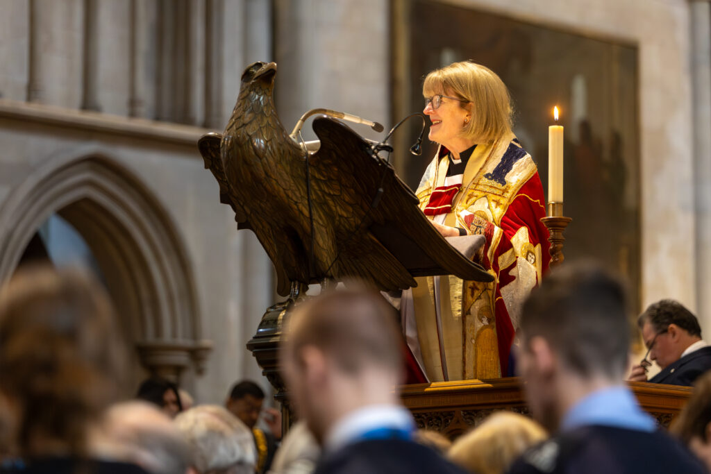 The declaration of the new High Sheriff at St Albans Cathedral. Photo by Toby Shepheard.