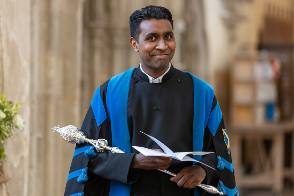 The declaration of the new High Sheriff at St Albans Cathedral. Photo by Toby Shepheard.