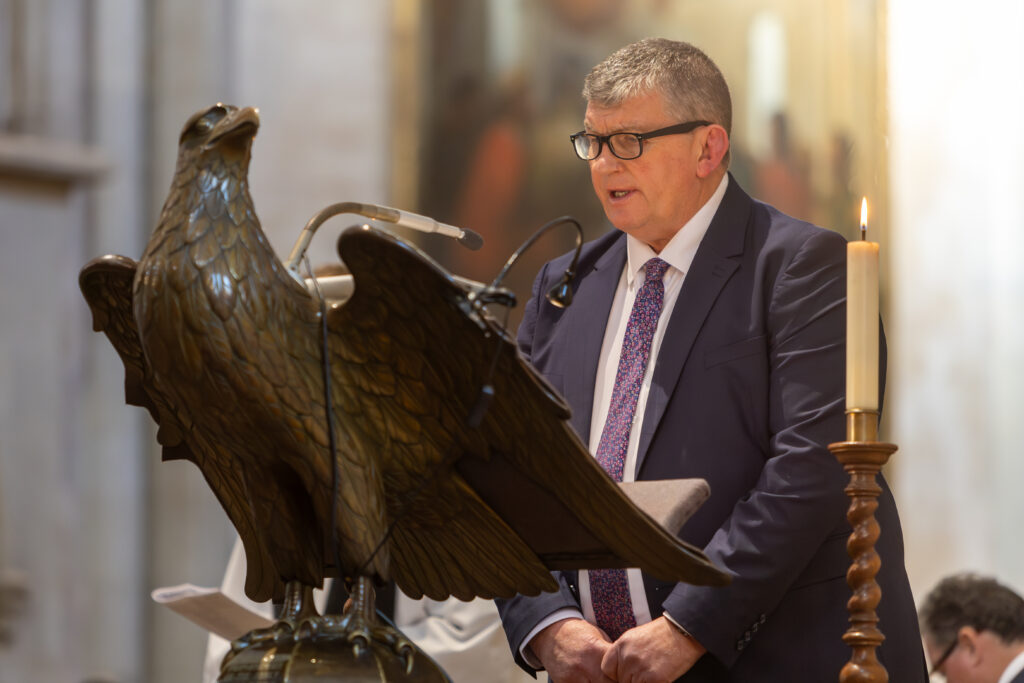 The declaration of the new High Sheriff at St Albans Cathedral. Photo by Toby Shepheard.