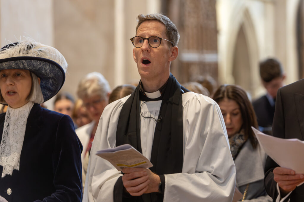 The declaration of the new High Sheriff at St Albans Cathedral. Photo by Toby Shepheard.