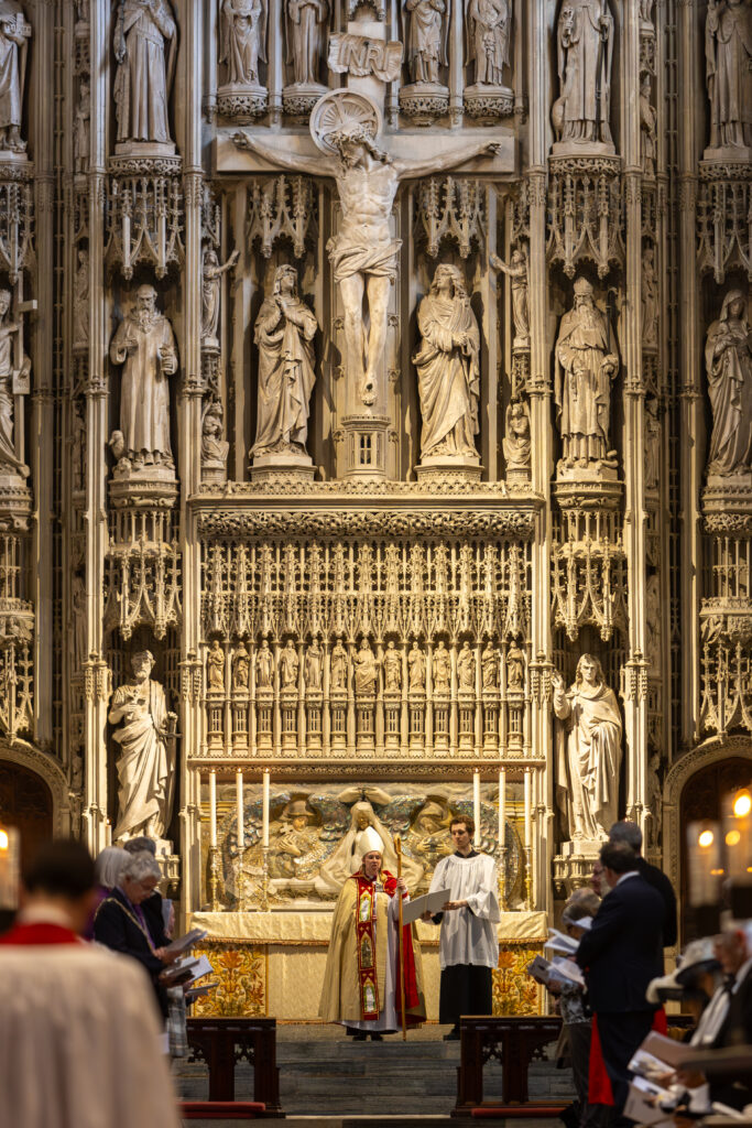 The declaration of the new High Sheriff at St Albans Cathedral. Photo by Toby Shepheard.
