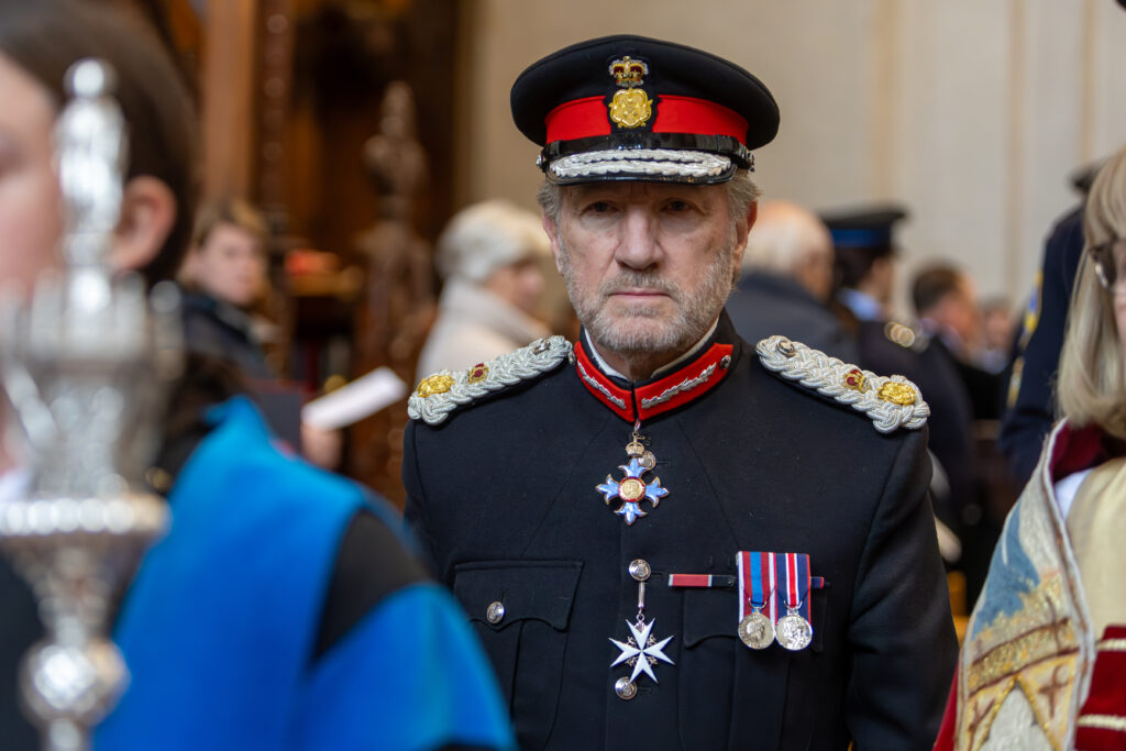 The declaration of the new High Sheriff at St Albans Cathedral. Photo by Toby Shepheard.