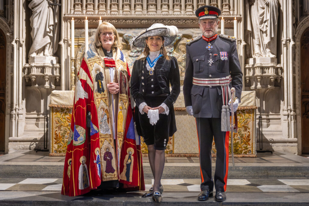 The declaration of the new High Sheriff at St Albans Cathedral. Photo by Toby Shepheard.