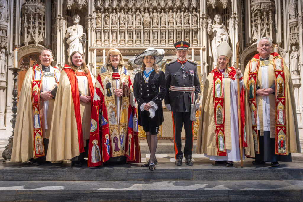 The declaration of the new High Sheriff at St Albans Cathedral. Photo by Toby Shepheard.