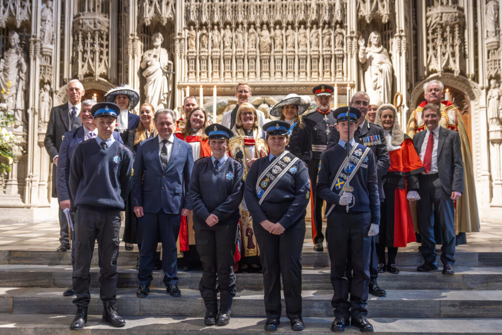 The declaration of the new High Sheriff at St Albans Cathedral. Photo by Toby Shepheard.