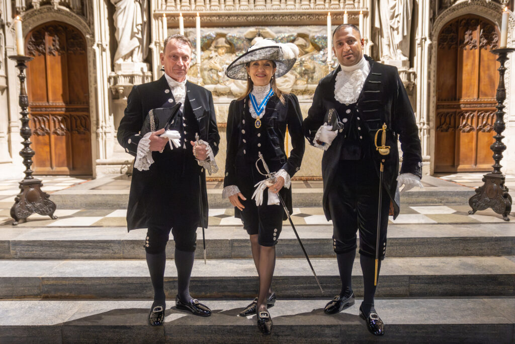 The declaration of the new High Sheriff at St Albans Cathedral. Photo by Toby Shepheard.
