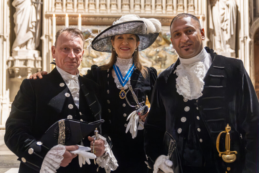 The declaration of the new High Sheriff at St Albans Cathedral. Photo by Toby Shepheard.