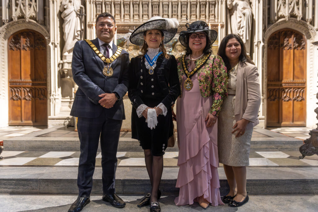 The declaration of the new High Sheriff at St Albans Cathedral. Photo by Toby Shepheard.
