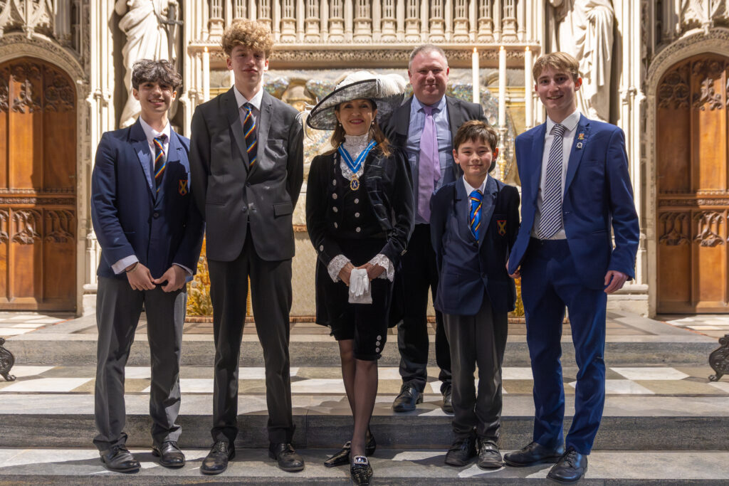 The declaration of the new High Sheriff at St Albans Cathedral. Photo by Toby Shepheard.