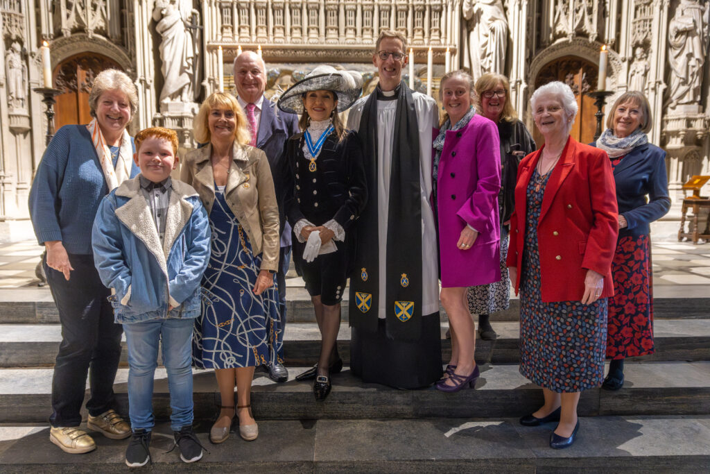 The declaration of the new High Sheriff at St Albans Cathedral. Photo by Toby Shepheard.