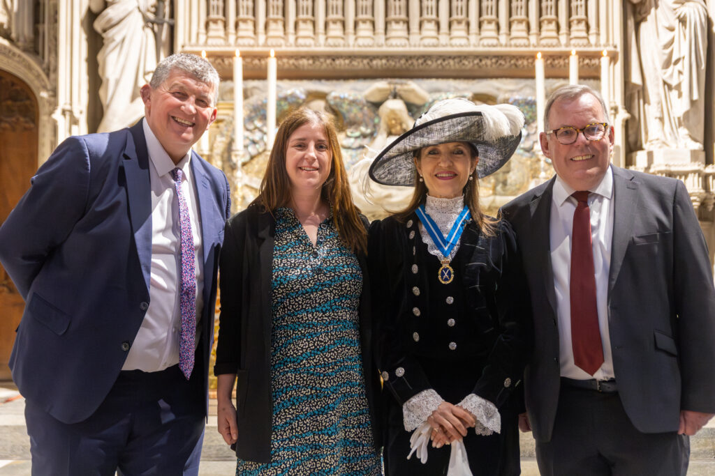 The declaration of the new High Sheriff at St Albans Cathedral. Photo by Toby Shepheard.