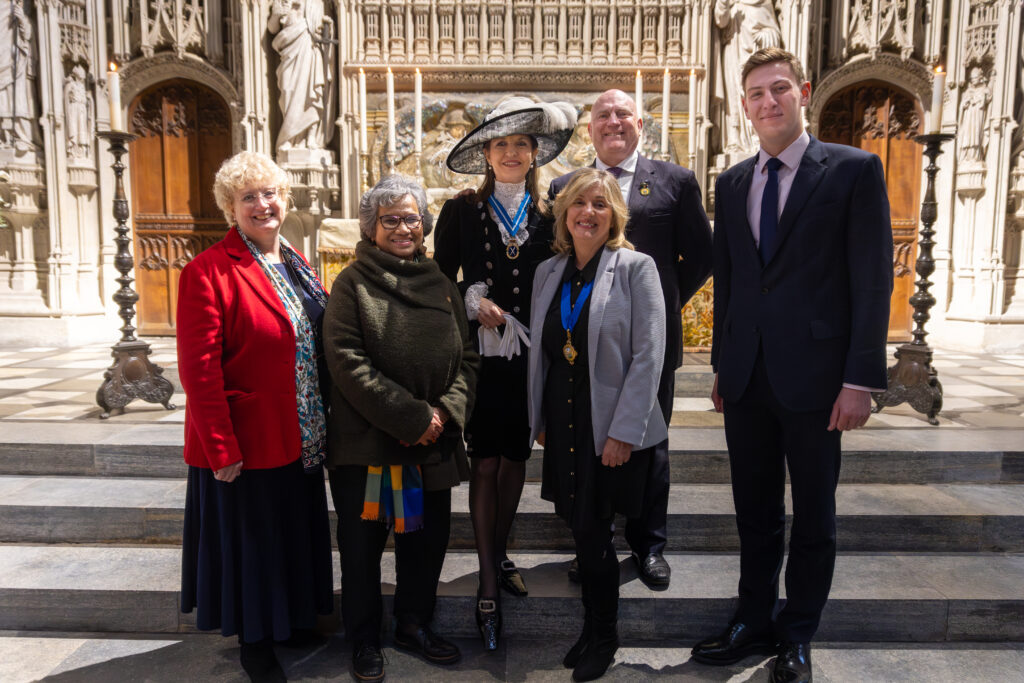 The declaration of the new High Sheriff at St Albans Cathedral. Photo by Toby Shepheard.