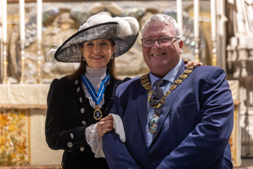The declaration of the new High Sheriff at St Albans Cathedral. Photo by Toby Shepheard.