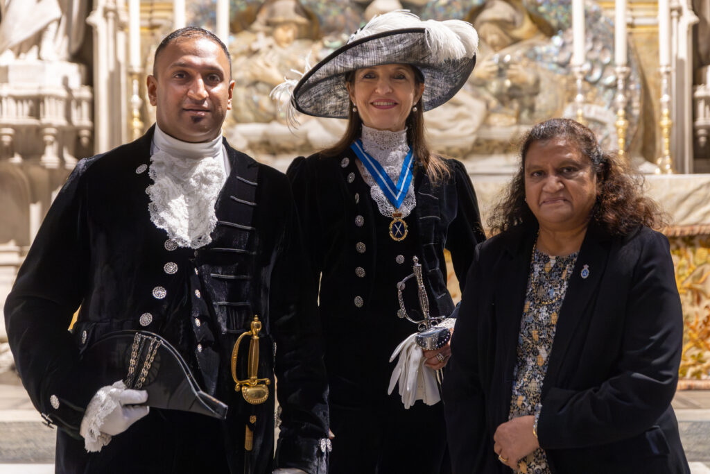 The declaration of the new High Sheriff at St Albans Cathedral. Photo by Toby Shepheard.