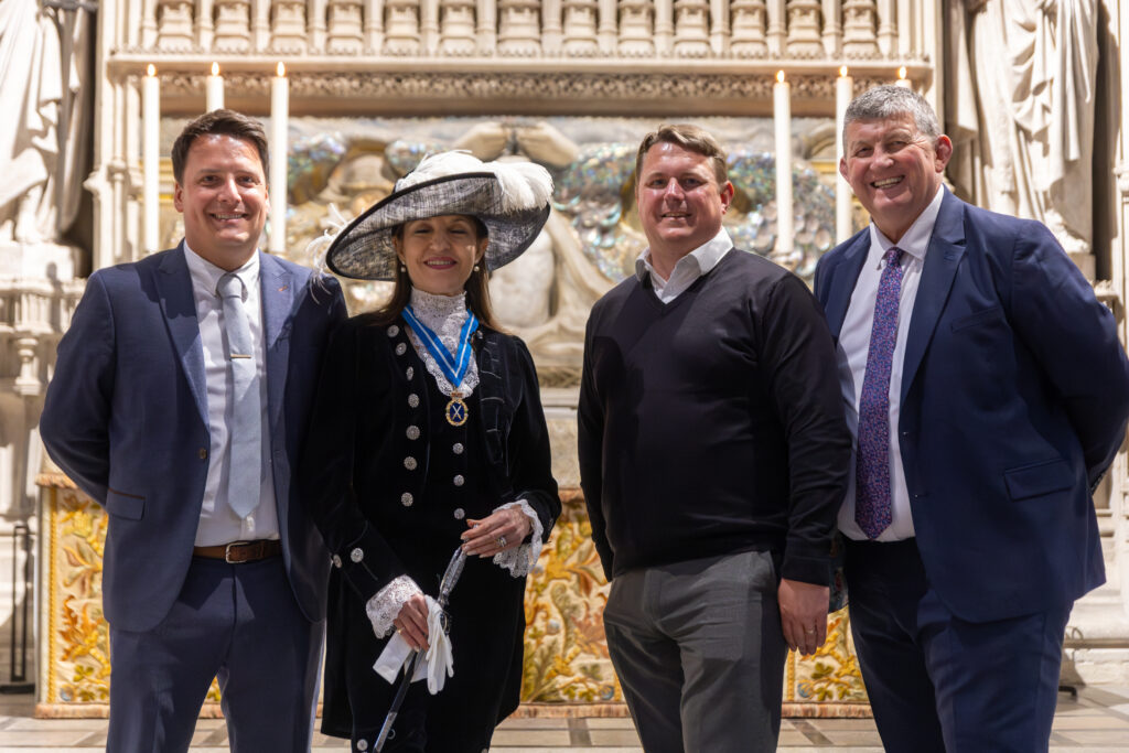 The declaration of the new High Sheriff at St Albans Cathedral. Photo by Toby Shepheard.