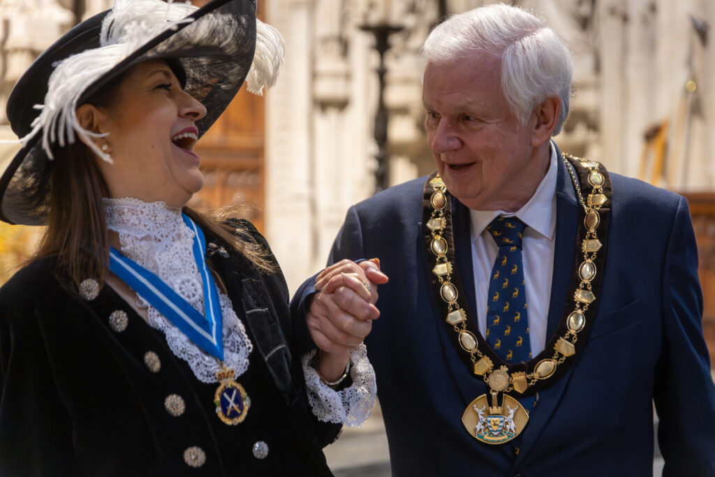 The declaration of the new High Sheriff at St Albans Cathedral. Photo by Toby Shepheard.