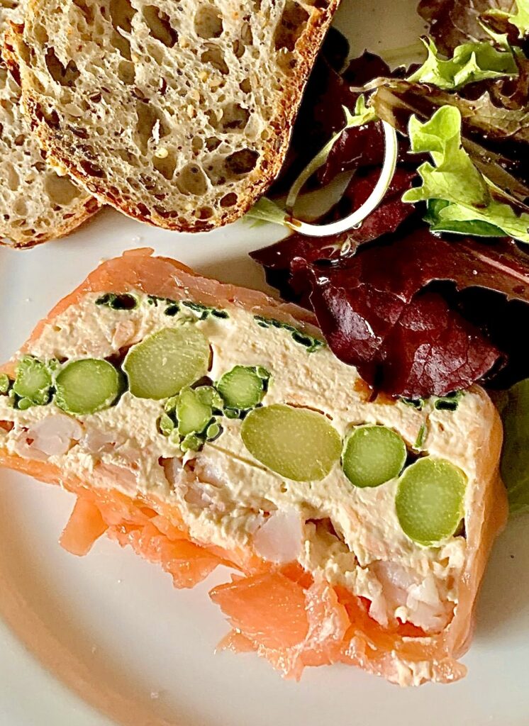 Leisha's asparagus terrine