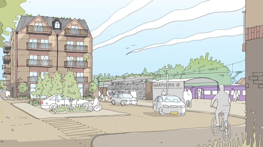 An artist's impression of the Solum scheme.