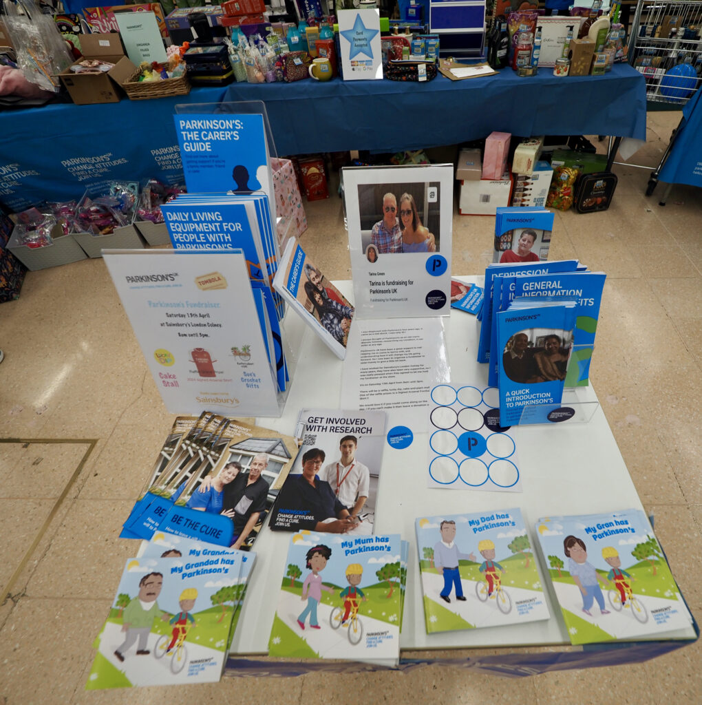 Parkinson's fundraiser at Sainsbury's in London Colney. Photo: John Andrews