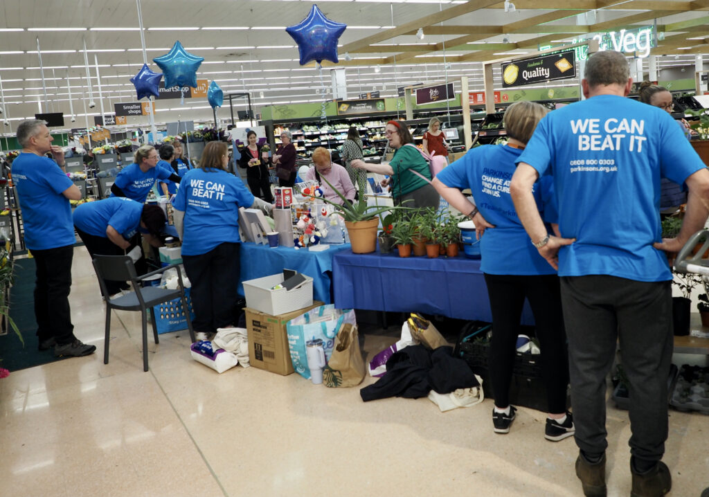 Parkinson's fundraiser at Sainsbury's in London Colney. Photo: John Andrews