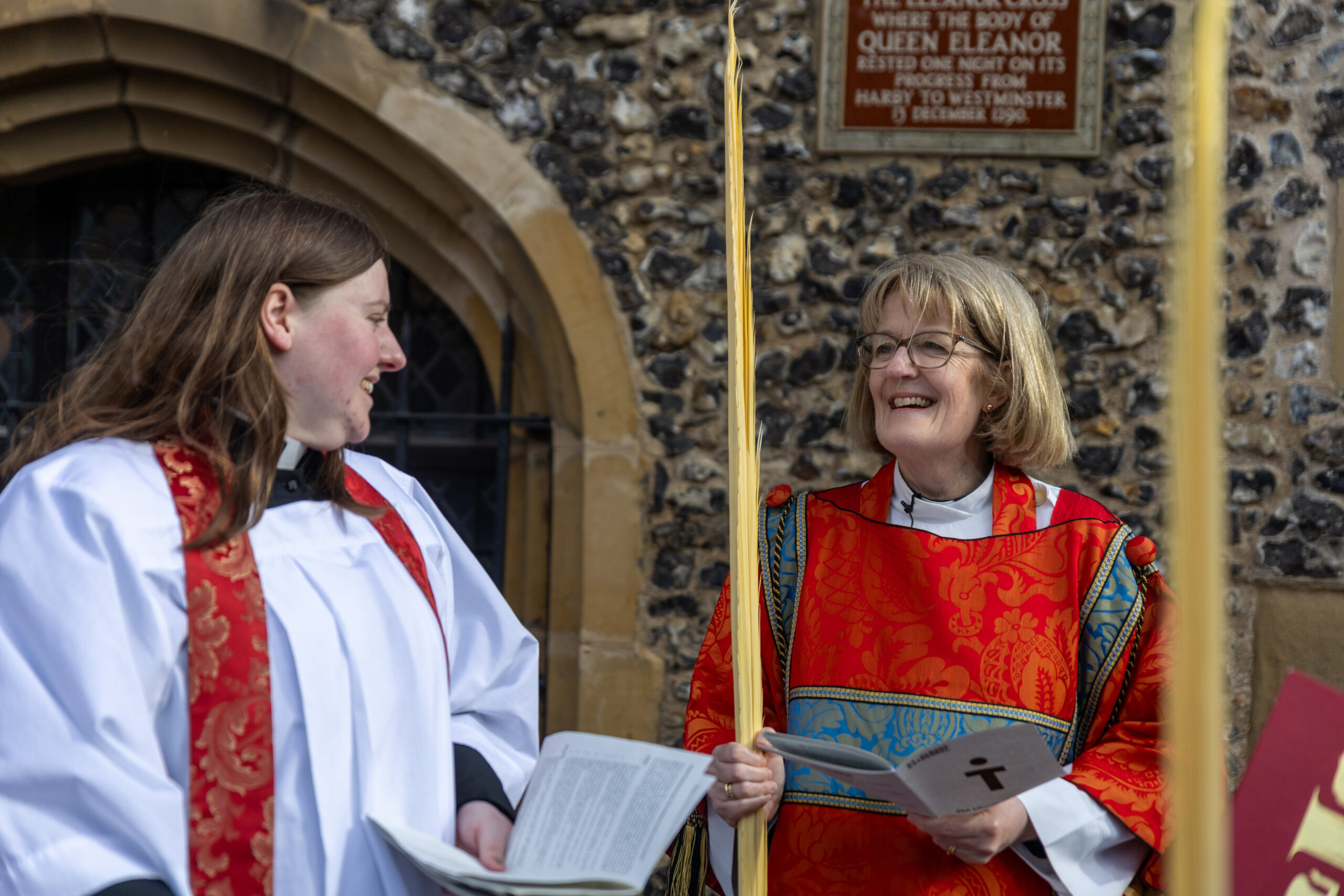 Palm Sunday at St Albans Cathedral. Photo: Toby Shepheard