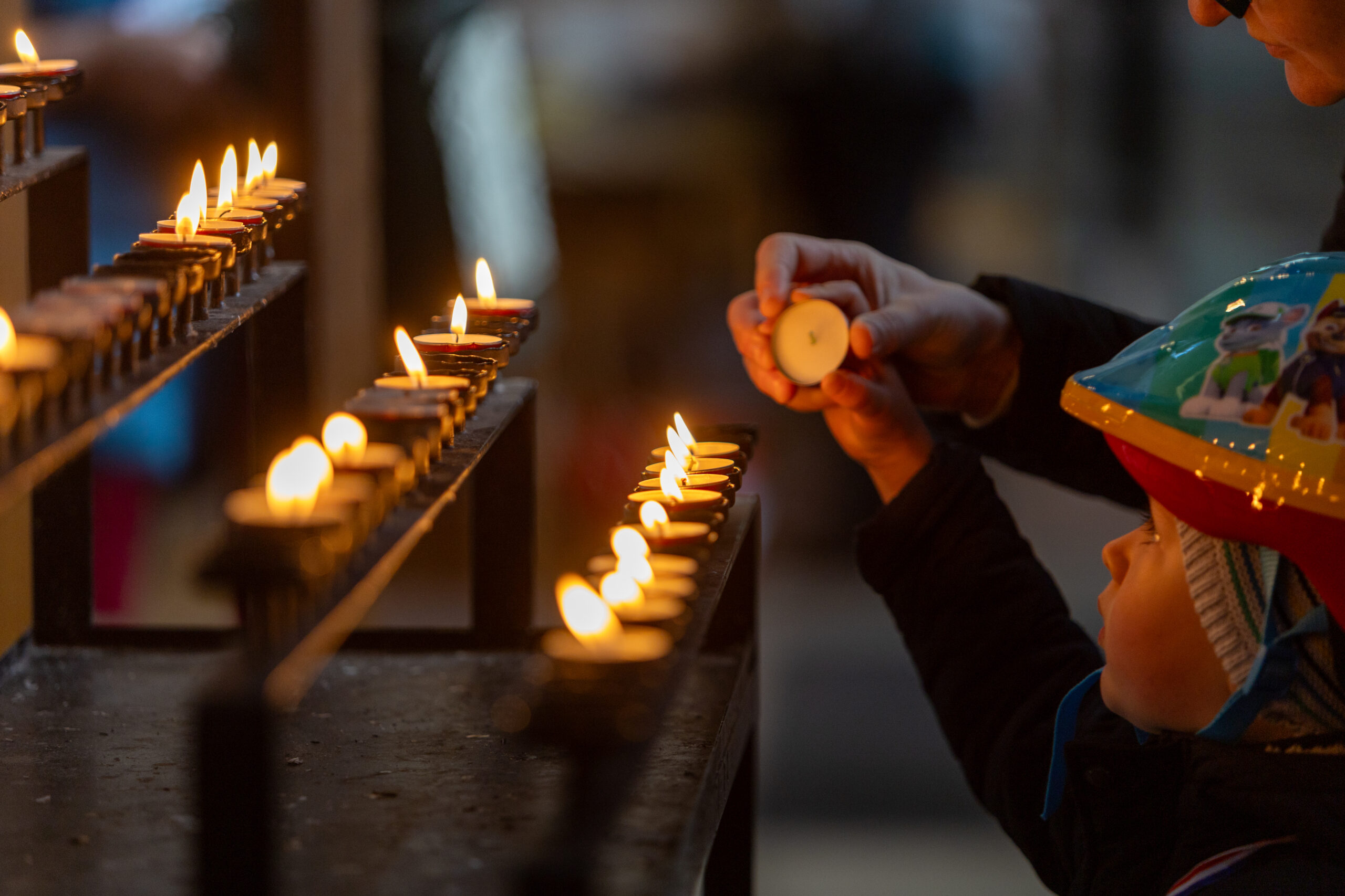 Palm Sunday at St Albans Cathedral. Photo: Toby Shepheard